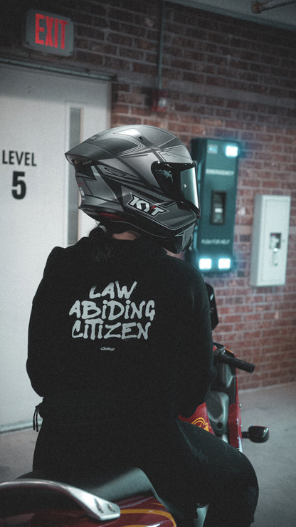 LAW ABIDING CITIZEN CROP HOODIE