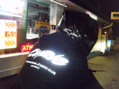 MOTO CLUB REFLECTIVE HOODIE
