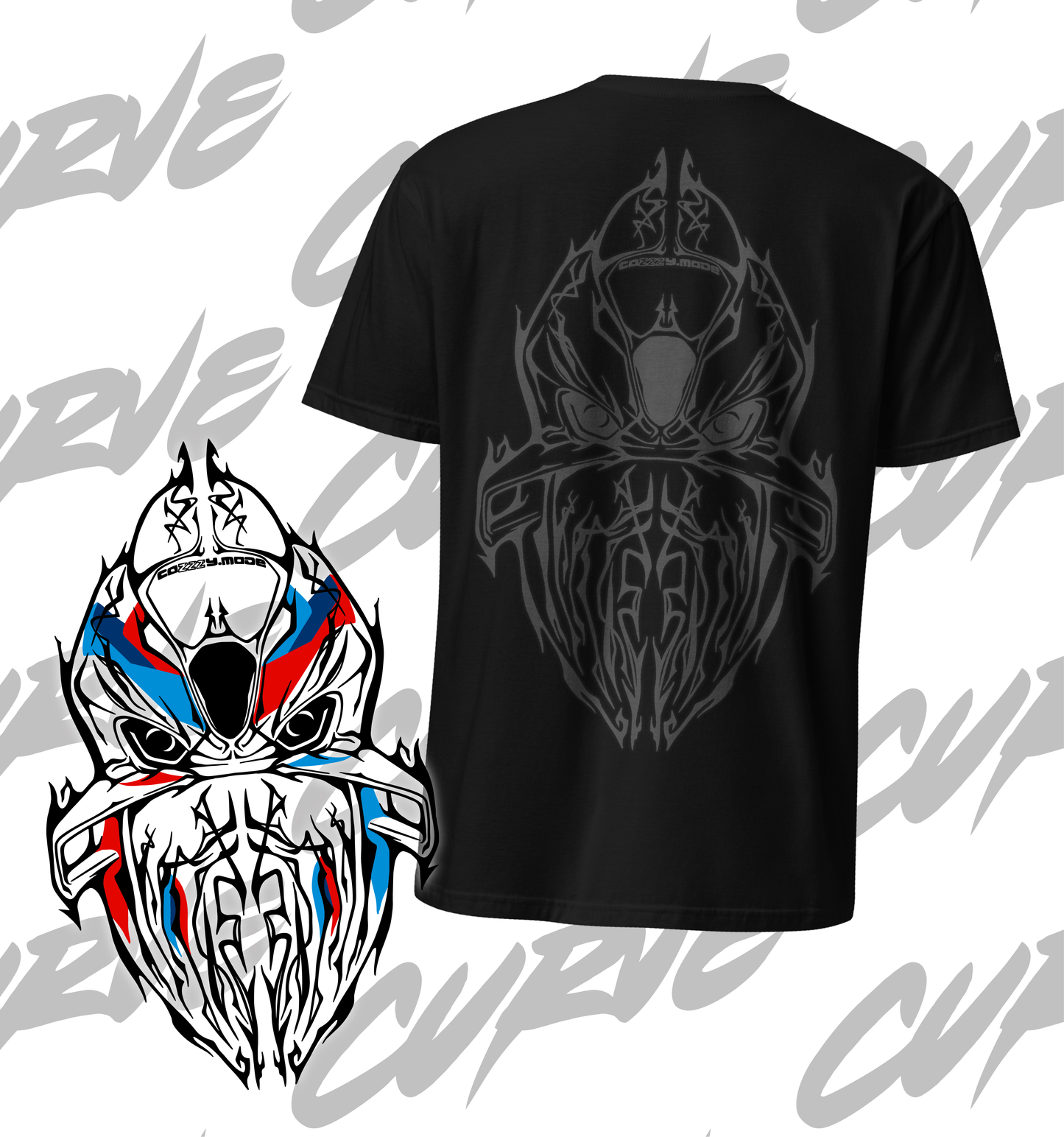 1/1 CUSTOM TRIBAL BIKE DESIGN (Digital + Merch Options)