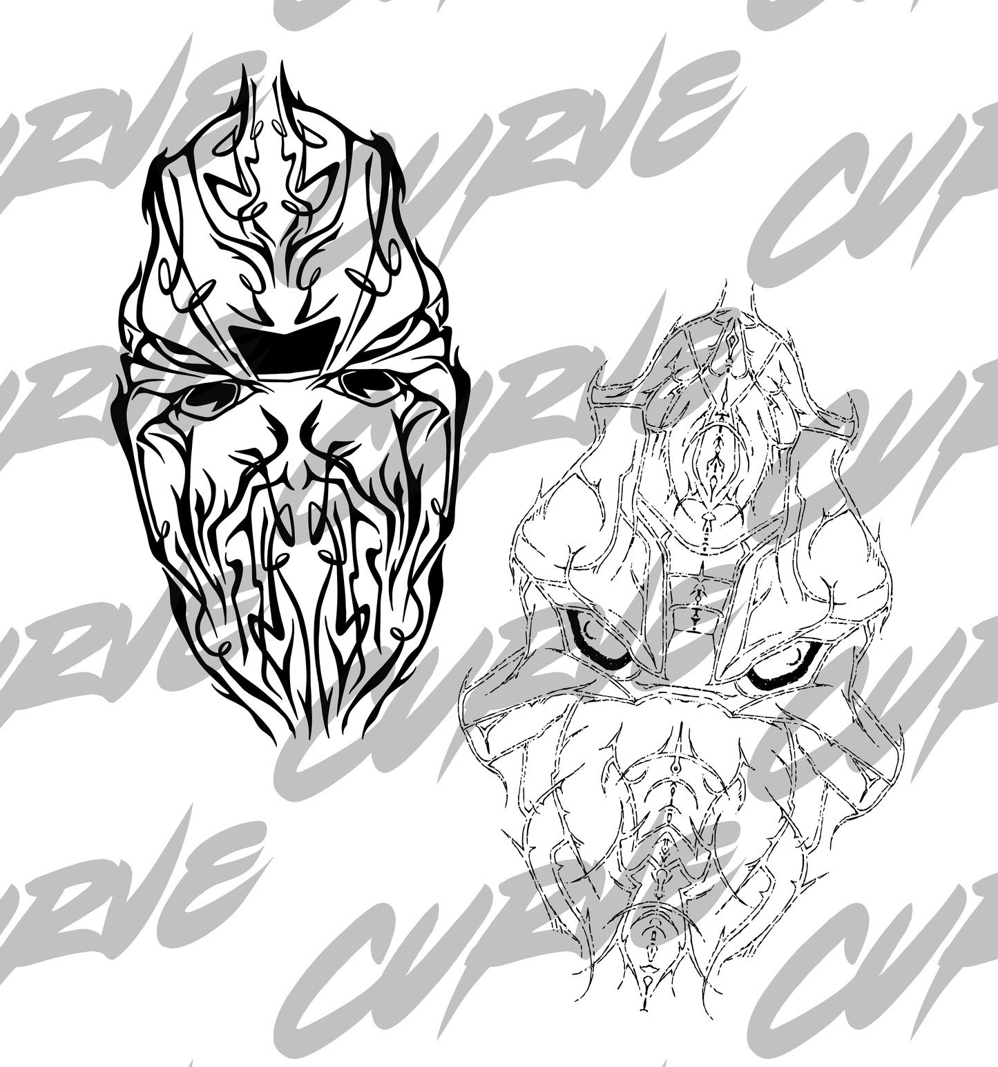 TRIBAL TATTOO DESIGN FILE